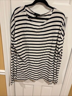J Crew Nautical Striped Top